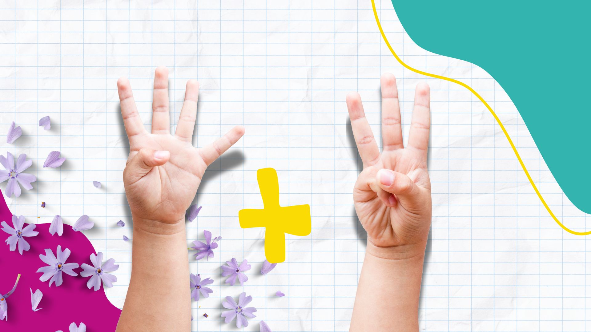 Wiosenne zabawy matematyczne przedszkolaków