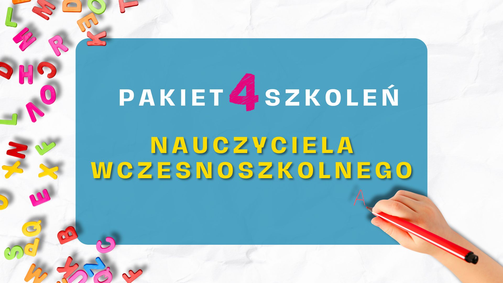 Pakiet szkoleń nauczyciela wczesnoszkolnego