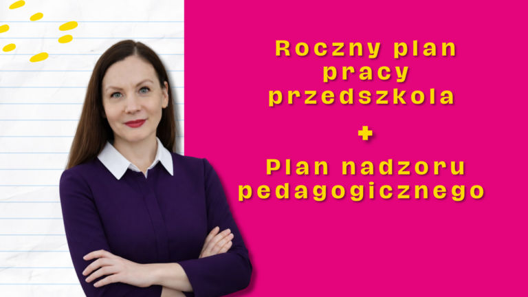 Pakiet “Plan nadzoru pedagogicznego + plan pracy przedszkola 2026/2027”